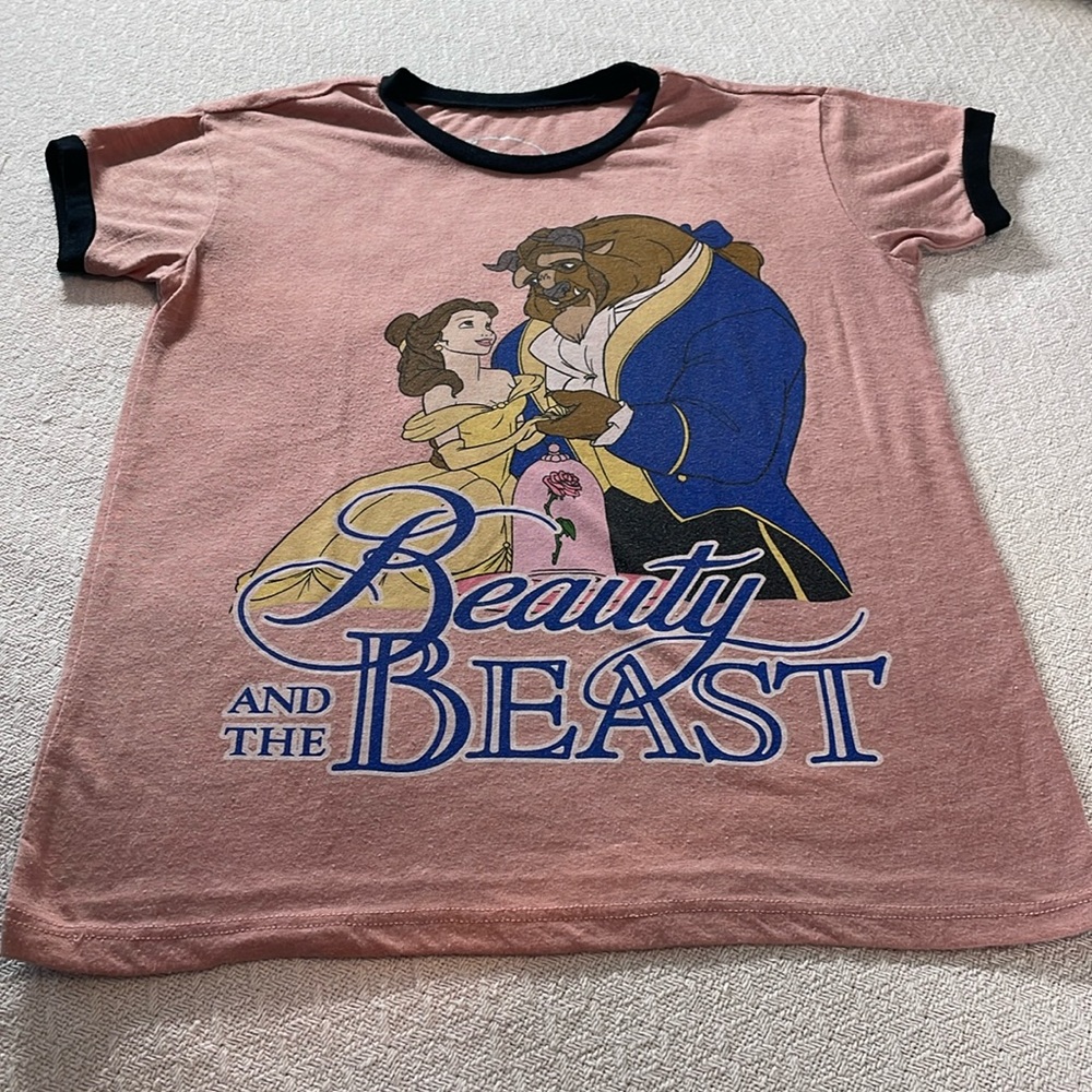 DISNEY Beauty and the Beast t-shirt. Size XS. Good used condition.